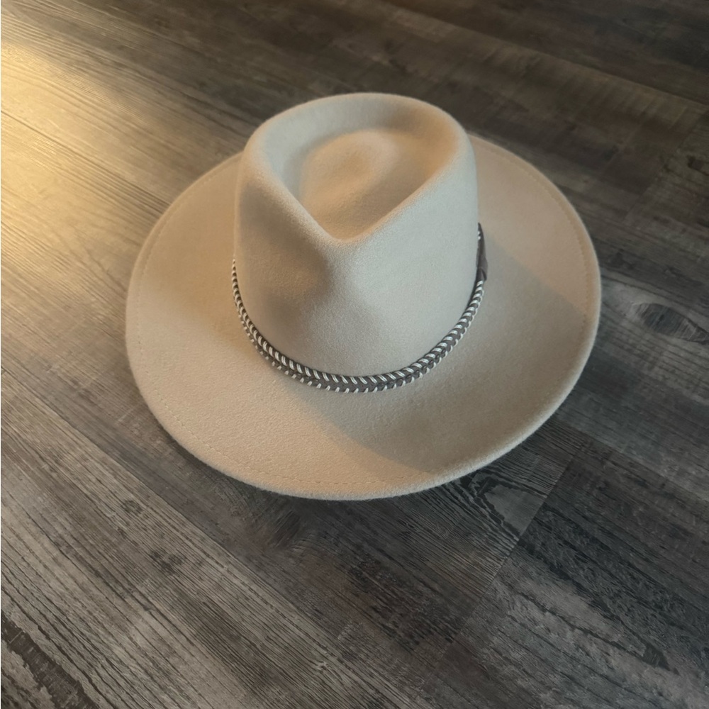 C.C Cream Fedora Hat
